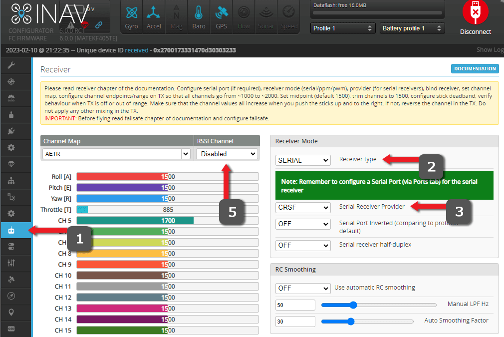 INAV Config