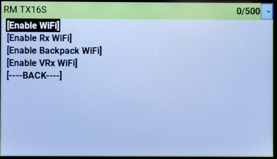 WiFi Connectivity Settings