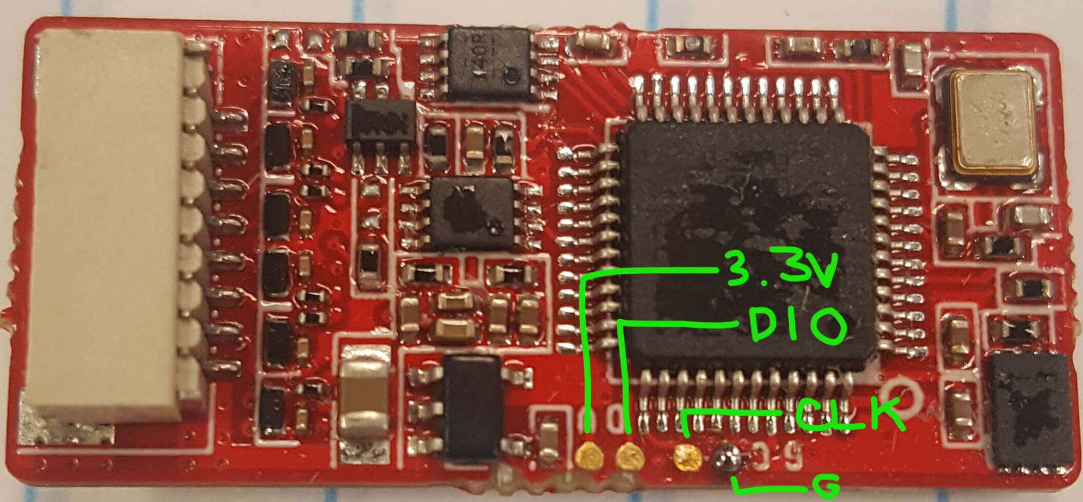 r9slim STLINK connection