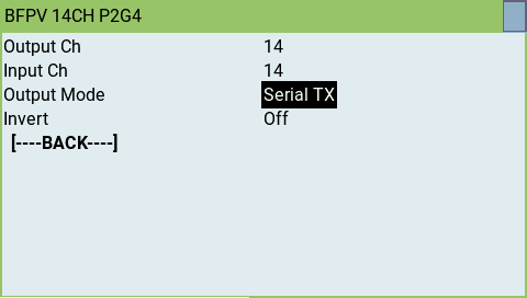 output mapping serial